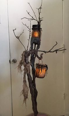 a diy witch lights swamp light tree