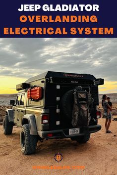 Electrical system for an overlanding Jeep Gladiator Monster Trucks, Jeep, Electricity, Make Up, The Incredibles