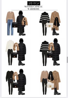 Paris Winter Outfit 2022, Chic Winter Outfits 2023, London Fall Travel Outfits, Winter Office Capsule Wardrobe, Winter Outfits In Europe, Winter Outfit Europe, Autumn Europe Outfits, Winter Weekend Getaway Outfits, Winter Outfit Capsule