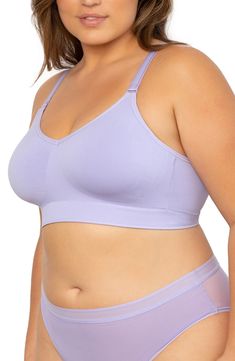 This incredibly comfortable bra with wireless soft cups and convertible straps is one you'll want to wear every day of the week. 95% nylon, 5% spandex Hand wash, dry flat Imported Lavender Mist, Comfortable Bra, Bra Models, Navel Piercing, Comfortable Bras, Day Of The Week, Soft Cup, Beautiful Smile Women, Beautiful Smile