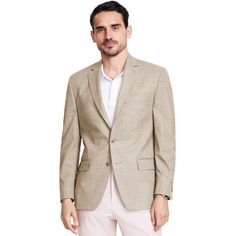 When You Need To Look Sleek And Sophisticated At Your Next Semi-Casual Event, Reach For This Classic-Fit Sport Coat From Michael Kors, An Unbeatable Match With Button-Downs, Chinos And Jeans. Notched Lapel. Two-Button Closure; Kissing Buttons At The Cuff. Welt Pocket At Left Chest; Two Front Flap Pockets; Internal Pockets. Center Vent; Fully Lined Condition: New With Tags Size: 40 Short Color: Tan Material Composition: 75% Polyester, 23% Viscose, 2% Spandex Style Number: Ktnn1k2y1205 Care: Dry C Classic Michael Kors Business Suits, Michael Kors Fitted Business Blazer, Fitted Michael Kors Blazer For Business, Michael Kors Fitted Blazer For Business, Michael Kors Fitted Classic Blazer, Michael Kors Classic Fitted Blazer, Michael Kors Tailored Notch Lapel Blazer, Tailored Classic Michael Kors Blazer, Classic Tailored Michael Kors Blazer