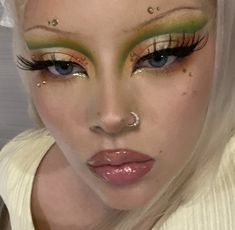 Face Charts, Medusa Piercing, Dress Photoshoot, Make Up Inspiration, Alternative Makeup