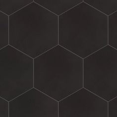 a black hexagonal tile pattern that is very dark