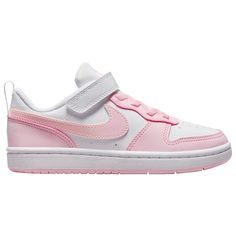 Nike Court Borough Low Recraft | Kids Foot Locker Nike Court Borough Low, Tiny Steps, Nike Court Borough, Be Fearless, Extra Room, Baby Size, Sleek Look, Go Shopping, Synthetic Leather