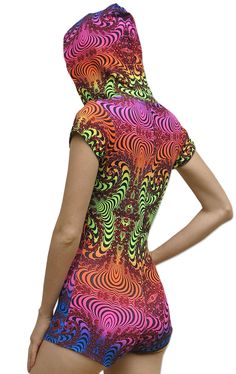 Psychedelic Bodysuit 'rainbow Fractal' Psy Clothing | Etsy Rainbow Romper Plus Size, Cheap Playful Bodysuit For Loungewear, Cheap Trendy Multicolor Bodysuit, Cheap Multicolor Bodysuit For Poolside, Cheap Cute Multicolor Bodysuit, Cheap Multicolor Playwear Bodysuit, Cheap Multicolor Onesie For Playwear, Cheap Playful Bodysuit, Cheap Multicolor Fitted Bodysuit