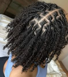 Starter Locs On 3b/3c Hair, 3b Locs, 3c Locs, Dreads Women, Locs Inspiration