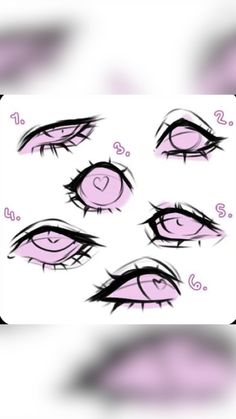 the steps to draw an anime eye step by step