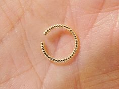 14k real solid yellow gold hoop ring cartilage daith hoop piercing 16 gauge sold as single for the ear or body piercing guarantte real solid 14k gold mark and stamp perfect for sensitive skin high quality high polish great price come in gift box mak it great gift for any occasion Dainty Gold Hoop Piercings, Dainty Yellow Gold Hoop Piercings, Dainty Yellow Gold Nickel-free Cartilage Earrings, Dainty Nickel-free Yellow Gold Cartilage Earrings, Dainty Gold Stackable Cartilage Earrings, Gold Dainty Stackable Cartilage Earrings, Dainty Yellow Gold Round Cartilage Earrings, Dainty Hypoallergenic Yellow Gold Nose Rings, Dainty Yellow Gold Hoop Ear Cuff