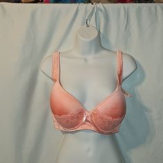 Angelina 42d Underwire Bra With Light Padding. Nwt. Pretty Lace On Cups And Bow Detail. Color Is Pink. Reasonable Offers Welcome Feminine Lined Bra, Feminine Fitted Bra With Medium Bust Support, Spring Underwire Bra With Medium Bust Support, Feminine Full Cup Stretch Bra, Feminine Stretch Bra Partially Lined, Pink Underwire Stretch Bra, Pink Corset With Built-in Bra And Underwire Support, Pink Underwire Corset With Built-in Bra, Pink Coquette Underwire Bra