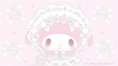 @Melody_Mariland on X Pink Wallpaper Ipad, My Melody Wallpaper, Charmmy Kitty, Soft Pink Theme, Love Her So Much, Paint Brush Art, Hello Kitty Characters, Cute Desktop Wallpaper, Hello Kitty Art