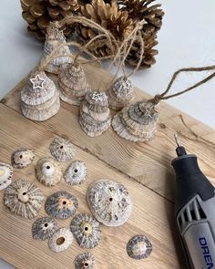 All About Pebble Art | 🎄 Limpet Christmas Trees 🎄 I made lots of slightly different limpet trees last year. Just changed them a bit this year. Again they have b… | Instagram Limpet Shell Art, Limpet Shell Crafts, Sea Mandala, Seashell Tree, Seashell Christmas Tree, Shell Christmas Tree, Beach Christmas Tree, Driftwood Tree, Driftwood Christmas