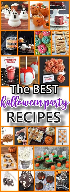 the best halloween party recipes and desserts