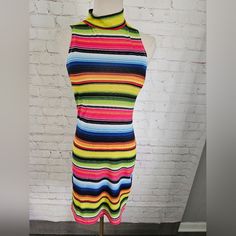 Coming Soon! Yellow Fitted Mini Dress Casual Style, Rainbow Fitted Casual Dress, Casual Fitted Rainbow Dress, Spring Rainbow Fitted Dress, Yellow Stretch Mini Dress Casual, Yellow Bodycon Casual Dress, Fitted Casual Neon Yellow Dress, Navy Blue Floral Dress, Black Spaghetti Strap Dress