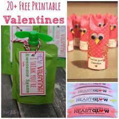 valentine's day printables for kids to make with paper bags and glue