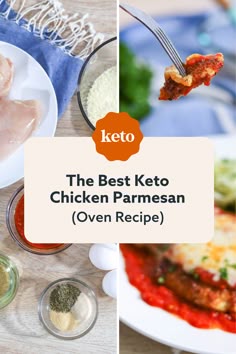 the best keto chicken parmesan oven recipe