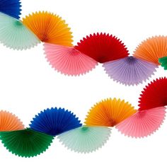 This gorgeous garland is an easy and effective way to add style and color to your party decorations. It's crafted from tissue paper for a honeycomb effect. Colorful First Birthday, Fan Garland, Meri Meri Party, Entertaining Gifts, Honeycomb Paper, Party Garland, Meri Meri, Gold Candles, Paper Garland