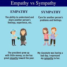 the differences between sympathy and sympathy