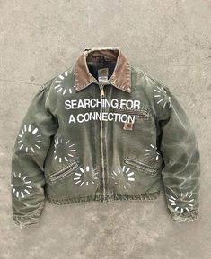 stevie shay | mile high Stevie Shay, Custom Carhartt, Black Men Street Fashion, Concept Clothing, Men Street Fashion, Carhartt Jacket, Mile High, Custom Jacket