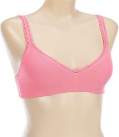 From OnGossamer, this bralette features:Molded, double-layer cups with pocketsStretch adjustable strapsLight support, wire-freeHook-and-eye back closurePima cotton/spandexHand washImported. Nursing Bra With Removable Pads And Wide Straps, No-show Padded Bra, Low-cut Sports Bra With Removable Pads, Stretch Bra With Padded Cups For Loungewear, Seamless Underwire Bra For Loungewear, Stretch Padded Cup Bra For Loungewear, Stretch Padded Bra For Loungewear, Cotton Bra With Padded Cups, Cotton Fitted Bra With Removable Pads