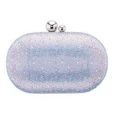 You'll shine with this Touch of Nina simulated crystal clutch bag.You'll shine with this N by Nina simulated crystal clutch bag. How do you accessorize? Check out our ACCESSORIES GUIDE for essential tips to elevate your style with must-have accessories.DETAILS 5.25"L x 5"H x 1.75"D Strap length: 18" Removeable drop in chain Push-lock closure Silver-tone hardware Interior: 1 slip pocketCONSTRUCTION & CARE Exterior: glass simulated crystals Lining: synthetic Fabric Spot clean Imported Size: One Si Sparkling Crystal Evening Bag For Events, Sparkling Clutch Evening Bag, Accessories Guide, Crystal Bags, Crystal Clutch, Bag Details, Handbag Heaven, Drop In, Synthetic Fabric