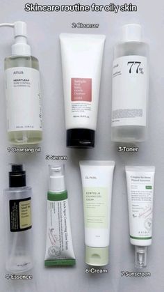 skincare for oily skincare. kbeauty. korean skincare. viral korean skincare products Korean Skincare Routine For Normal Skin, Skin Brightness Products, Korean Skincare Products For Oily Skin, Korean Skincare For Oily Skin, Kbeauty Korean Skincare, Korea Skincare, Best Korean Skincare Products, Skincare Summer