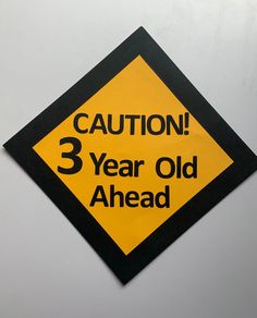 "This card stock sign will be great for your kids upcoming construction birthday party! I personally used this sign at my son's birthday party and hung them with tape on a window! **I also have other construction party options on my Etsy** This wall sign comes UNASSEMBLED and says \"Caution! 3 Year Old Ahead\", but will come with the age of your choice. All you need to assemble the wall sign is glue :) 𝐓𝐡𝐞 𝐥𝐢𝐬𝐭𝐢𝐧𝐠 𝐩𝐢𝐜𝐭𝐮𝐫𝐞 𝐬𝐡𝐨𝐰𝐬 𝐲𝐨𝐮 𝐰𝐡𝐚𝐭 𝐢𝐭 𝐬𝐡𝐨𝐮𝐥𝐝 𝐥𝐨𝐨𝐤 𝐥? Construction Zone Birthday Party, Construction Birthday Decorations, Construction Party Decorations, Ninja Birthday Parties