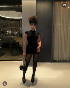 Upscale Dinner Outfit, Outfits Black Women Winter, Dinner Outfits Black, Dinner Outfits Black Women, Outfits Black Women, Black Women Dress, White Dinner, 26th Birthday, 27th Birthday