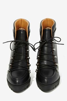 Report Poe Lace-Up Ankle Boot | Shop Shoes at Nasty Gal! Lace Up Boots Outfit, Shop Boots Online, Boot Heels, Shop Boots, Take Off Your Shoes, Boot Shoes, Stunning Shoes, Winter Ankle Boots