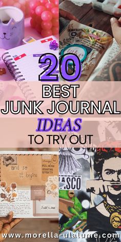 Unlock your creativity with these inspiring junk journal ideas! 📒✨ Dive into vintage themes, unique layout ideas, and endless inspo for every page. From pockets and tucks to beautiful cover ideas and embellishments, this guide has all the elements you need to make your junk journal truly one-of-a-kind. Click now for themes, layouts, and more inspiration! Diy Journaling Ideas, Junk Journal Organization, What Is A Junk Journal, Tiny Junk Journal, Junk Journal Page Layout Ideas, Junk Journal Diy How To Make A, Chaotic Scrapbook, Grunge Junk Journal Ideas, How To Junk Journal For Beginners