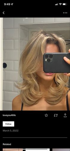 Glow Hair, Summer Blonde Hair, Layered Short, Honey Blonde Hair, Blonde Hair Looks, Haircuts Straight Hair, Bob Hair