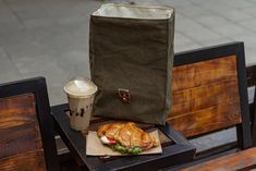 If you spend a lot of time behind the wheel, and there is no way to go to a cafe for lunch, take our lunch box with you and enjoy your lunch. A versatile lunch box for any meal - a compact and handy food bag that keeps your lunch warm, moisture and odor free. The design keeps its shape well, and therefore can be used in any conditions. Material, pleats and texture make it a truly unique lunch storage bag It is fastened with a leather strap, so it is convenient to use. This lunch box can be used Rectangular Lunch Bag For Travel, Lunch Bag For Men, Chef Bag, Mens Lunch Bag, Adult Lunches, Vintage Lunch, Canvas Lunch Bag, Knife Bag, Picnic Lunch