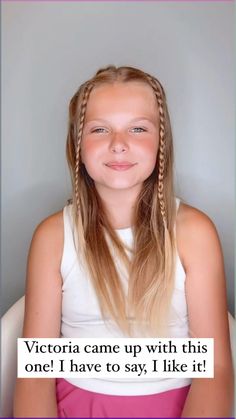 Cute and easy hairstyle for tweens. Looking for hairstyles for your tween? Here is a simple and easy hairstyle for long hair. Girls Haircuts, Half Up Hairstyle, Spring Hair Trends, Steampunk Hairstyles, Hairstyle For Long Hair, Lady Hair, Children Hair, Cute Simple Hairstyles, Vintage Hair Combs