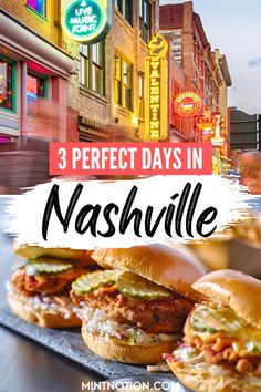 Weekend in Nashville: Perfect 3 Day Itinerary for First-Timers Nashville 2 Day Itinerary, Nashville Tennessee Itinerary, 4 Day Nashville Itinerary, Nashville Must See, Things To Do In Nashville During The Day, 4 Days In Nashville, Nashville During The Day, Things To See In Nashville Tn, 3 Day Nashville Itinerary