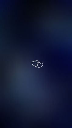 Heart wallpaper Dark Blue Wallpapers Aesthetic, Blue Hearts Aesthetic, Dark Blue Wallpaper Aesthetic, Simplistic Wallpaper, Pretty Wallpapers Tumblr, Dark Phone Wallpapers, Iphone Wallpaper Photos