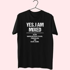 Yes I Am Mixed With Black Proud 80S T Shirt Fashion, trendy t shirt designs, trendy t shirt ideas, trendy ways to wear a t-shirt, best trendy outfitstrendy t shirt designs, trendy t shirt ideas, trendy ways to wear a t-shirt, best trendy outfits The post Yes I Am Mixed With Black Proud 80S T Shirt Fashion appeared first on Cool Trendy Tees. Unapologetically Black, Trendy Tees, Custom Printed Shirts, T Shirt Fashion, Trendy Tee, Fashion Fits, Trendy Tshirts, Shirt Fashion, Shirt Ideas