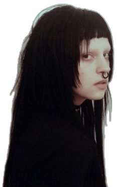 Ghost Girl, Long Black Hair, Hair Reference, Emo Scene, Long Black