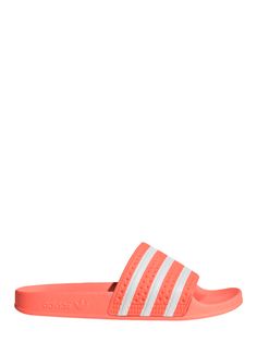 Adidas Wmns Adilette Slides 'semi Flash Orange Pastel Color Palette, Adidas Adilette, Pastel Colour Palette, Soft Textiles, Vibrant Orange, Pastel Colors, Women's Shoes Sandals, Pink And Orange, Color Palette