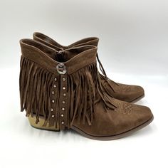 Roper Women's Fringy Brown Western Style Boots. Women's Size 8 Regular / Medium Width. Condition: New Without Box. New To Poshmark? Sign Up Using Invite Code: Tentoday For $10 Off Your Purchase! Casual Career Professional Work Everyday Classic Office Comfort Date Night Out Modern Summer Winter Fall Spring Blogger Casual Minimalist Trends Trendy Favorite Fashion Comfortable Every Day Wardrobe Staple 90s 90's Y2k Ballet Flats Slip On Loafers Pointed Pointy Point Toe Quality Well Made Comfy Stylish Trendy Suede Booties With Flat Heel, Fall Festival Ankle-high Boots, Spring Fringe Boots With Pointed Toe, Brown Western-style Mid-calf Boots For Western-themed Events, Brown Mid-calf Boots With Round Toe For Western-themed Events, Brown Fringe Boots For Spring, Spring Brown Boots With Fringe, Brown Fringed Boots For Spring, Casual Brown Fringe Boots