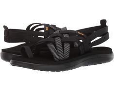 Teva Voya Strappy | Zappos.com Teva Voya, Games Logo, Black Shoes Women, Casual Sport, Sport Sandals, Summer Ready, Summer Sandals, Black 7, Back Strap