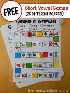 the short voiel games are great for kids to practice their sight words and numbers