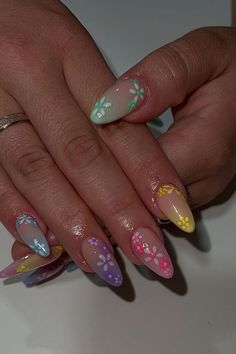 not mine Indian Nails, Witch Nails, Colorful Nail, Colorful Nail Designs, Trendy Nail Design, Short Acrylic Nails Designs