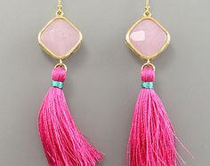 Four Layered Yellow Tassel Earrings Trendy Summer Jewelry With Tassels, Summer Gift Tassel Earrings, Gold Tassel Earrings For Summer, Gold Tassel Earrings For Spring Gift, Trendy Tassel Jewelry For Spring, Trendy Spring Jewelry With Tassels, Spring Trendy Tassel Jewelry, Adjustable Tassel Earrings For Summer Gift, Gold Bohemian Tassel Earrings For Spring