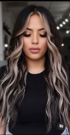 Long Hair Healthy, Layered Hair Ideas, Long Hair With Layers, Cuts For Long Hair, Dark Hair Dye, Layered Haircuts For Long Hair, Layer Hair, Long Layer, Blond Ombre