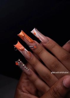 Colored Acrylic Nails, Work Nails, Classy Acrylic Nails, Long Acrylic Nails Coffin, Exotic Nails, Acrylic Nails Coffin Pink, Unique Acrylic Nails, Short Acrylic Nails Designs