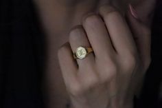 initial signet ring in 9k & 14k solid gold ♡  deep and detailed engraving with your initial   very delicately handcrafted unisex - looks super cool on both men & women the ring has hollow back  material options: 9k gold 14k gold 14k white gold 14k rose gold ring face: 12 x 10 mm  size: we offer sizes from 3 to 13 1/2 for bigger size requests, please send a message ♡ important note about the ring size:   ♡ to be able to make a ring which fits perfectly we kindly ask you to double check your finger size as shown in the picture in our gallery before placing your order shipping: ♡ all our listings include free expedited shipping delivers in 2-4 business days care tips : we want you to wear your jewelry for a long long time happily so, to maintain the quality of your new jewelry, please: ♡ do n Gold Timeless Signet Ring With Initials, Timeless Gold Signet Ring With Initials, White Gold 14k Signet Ring With Initials, 14k Gold Signet Ring With Initials For Promise, White Gold 14k Monogram Signet Ring, Wedding Signet Ring In Yellow Gold With Initials, Timeless Initials Ring For Wedding, Timeless Wedding Initial Ring, Gold Signet Ring With Initials For Promise