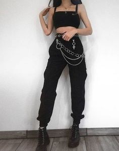 Grunge Style Outfits, Egirl Fashion, E Girl Outfits, Aesthetic Grunge Outfit, Tumblr Outfits, Alternative Outfits, Inspired Outfits