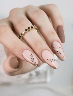 Nashville Nails, Nude Nail Designs, Nail Design Inspiration, Thanksgiving Nails, Nail Swag, Black Nail, Winter Nail, Neutral Nails