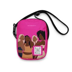 Artwork: homegirl, best friend, therapist, personal stylist, travel buddy, soulmate (inside: one hand can't clap - Caribbean proverb) This bag is sturdy, stylish, and ready to go wherever you do. With adjustable straps and two spacious pockets, it’s the ultimate accessory for hiking, festivals, and everyday use. Product details: 100% polyester Size: 5.7″ × 7.7″ × 2″ Water-resistant and durable Sturdy fabric with fusible backing to add firmness Inside and outside pockets Adjustable strap Two-way zipper Casual Crossbody Shoulder Bag For Personal Use, Trendy Shoulder Bag With Adjustable Strap For Personal Use, Friend Therapist, Travel Buddy, Balloon Gift, Wedding Wraps, Wallet Pouch, Tin Candles, Passport Cover