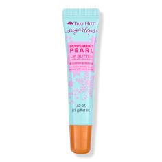 Peppermint Pearl Lip Butter - Tree Hut | Ulta Beauty Tree Hut Lip Balm, Tree Hut Peppermint Pearl, Preppy Things From Target, Tree Hut Lip Gloss, Treehut Lip Butter, Tree Hut Lip Butter, Best Ulta Products, Things To Get For Christmas, Non Sticky Lip Gloss