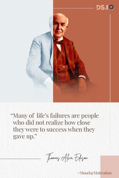 a man in a suit and tie with a quote from thomas jefferson on the image